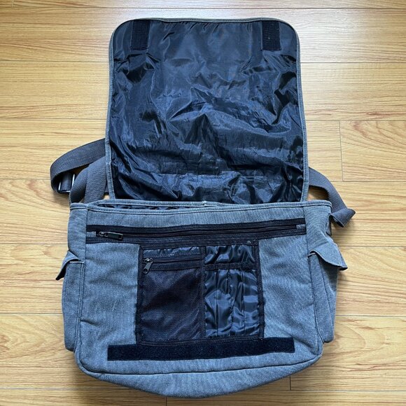 Vintage Samurai Champloo Messenger Bag Gray Anime - Picture 4 of 9
